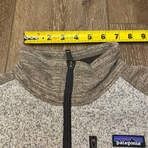 Patagonia 1/4 zip fleece- men’s small (brown/tan - Picture 9 of 14